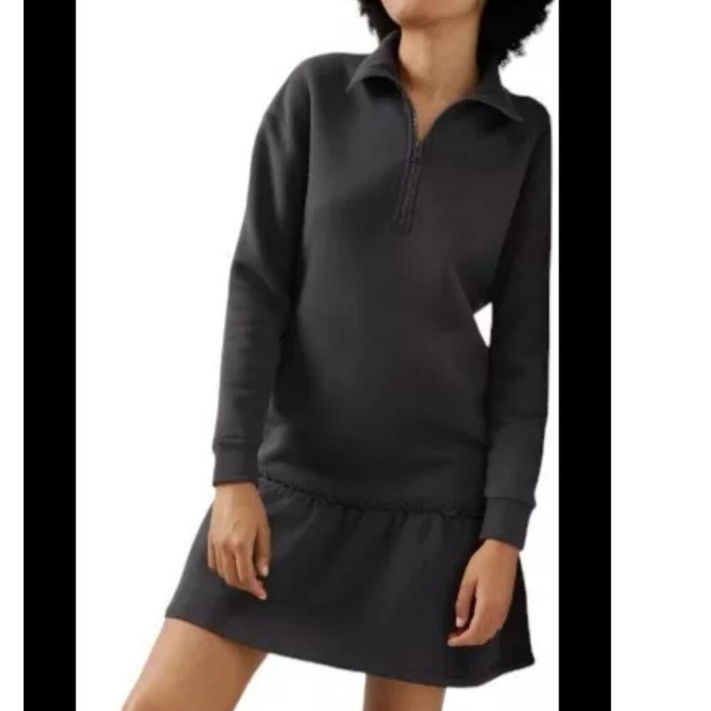 New Upwest Sweatshirt Dress Size XS Gray